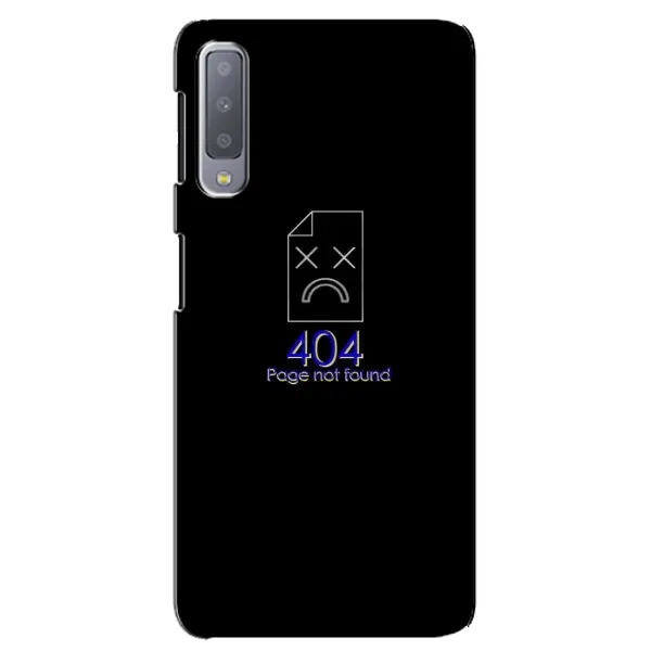 Чехол с рисунком «Ошибка 404» для Samsung Galaxy A7 2018 (A750) Чехол с рисунком «Ошибка 404» для Samsung Galaxy A7 2018 (A750)