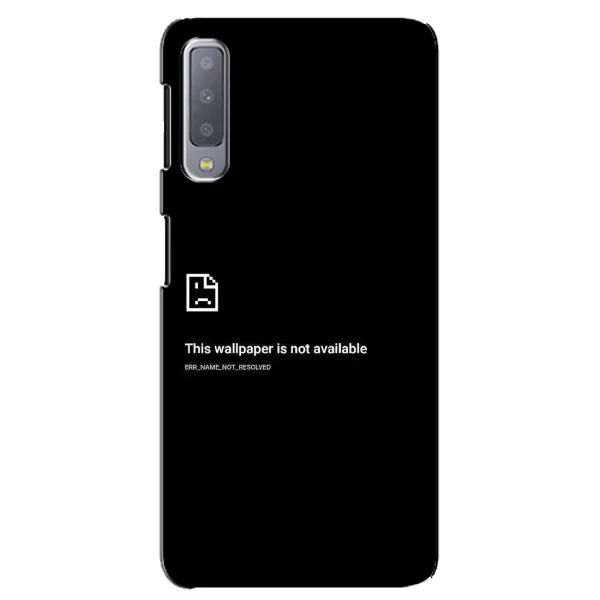 Чехол с рисунком «Ошибка» для Samsung Galaxy A7 2018 (A750) Чехол с рисунком «Ошибка» для Samsung Galaxy A7 2018 (A750)