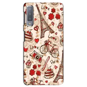 Чехол с Эйфелевой башней на Samsung Galaxy A7-2018, A750 (Париж мечта)