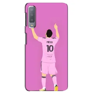 Чехлы Лео Месси в Майами на Samsung Galaxy A7-2018, A750 (Празднование Месси)