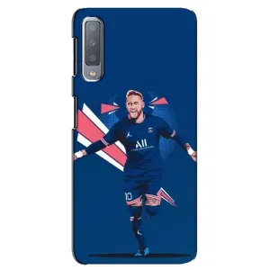 Силиконовый Чехол Samsung Galaxy A7-2018, A750 (Празднование Неймара)