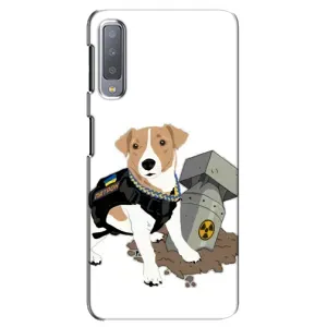 Чехол с принтом Собаки Патрон для Samsung Galaxy A7-2018, A750 (Пёс Патрон с ракетой)