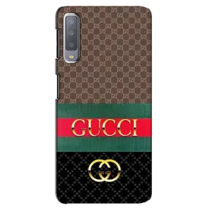 Чехлы Бренд GUCCI для Samsung Galaxy A7-2018, A750 (Стиль GUCCI)