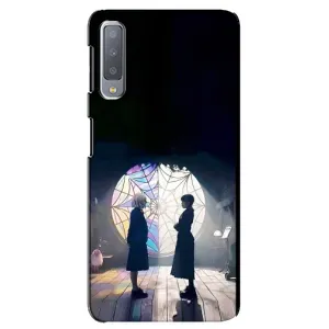 Чехлы с принтом Уэнсдей на Samsung Galaxy A7-2018, A750 (Уэнсдей и Энди)
