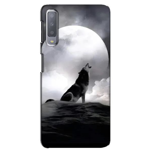 Чехол с рисунком «Волк и луна» для Samsung Galaxy A7 2018 (A750) Чехол с рисунком «Волк и луна» для Samsung Galaxy A7 2018 (A750)