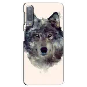 Чехол с Волком на Samsung Galaxy A7-2018, A750 (Волк)