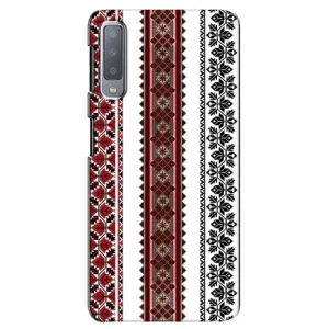 Силіконовый Чохол на Samsung Galaxy A7-2018, A750 з картинкой Вишиванки (Вишиваночки)