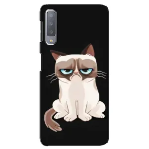Чехол на тематику: Коты для Samsung Galaxy A7 2018 (A750) (Взгляд кота)