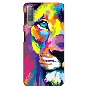Чехол с картинкой на Samsung Galaxy A7-2018, A750 (Яркий Лев)