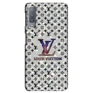 Чехол Стиль Louis Vuitton на Samsung Galaxy A7-2018, A750 (Яркий LV)