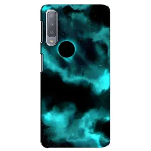 Чехлы КОСМОС для Samsung Galaxy A7-2018, A750 (Затмение)