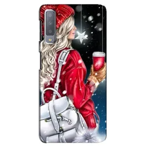 Чехлы на Новый Год Samsung Galaxy A7-2018, A750 (Зима пришла)