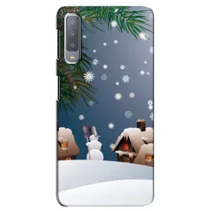 Чехлы на Новый Год Samsung Galaxy A7-2018, A750 (Зима)