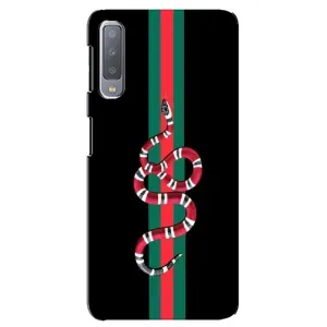 Чехлы Бренд GUCCI для Samsung Galaxy A7-2018, A750 (Змей Гуччи)