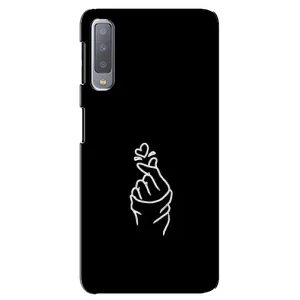 Чехлы (Знак сердечка) на Samsung Galaxy A7-2018, A750 (Знак Сердечка)