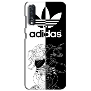 Чехол в стиле "Адидас" для Самсунг А70 (2019) (Adidas шнурки)