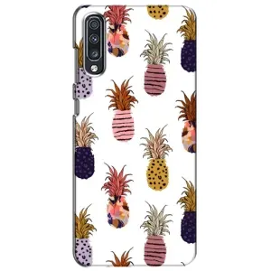 Чехол с изображением вкусной еды для Samsung Galaxy A70 2019 (A705F) (Ананасы)