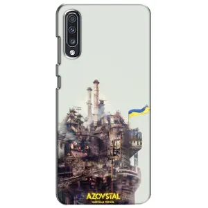 Чехлы на военную тематику для Samsung Galaxy A70 2019 (A705F) (Азовсталь)