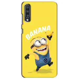 Мультяшный принт на Чехол для Самсунг А70 (2019) (Banana)