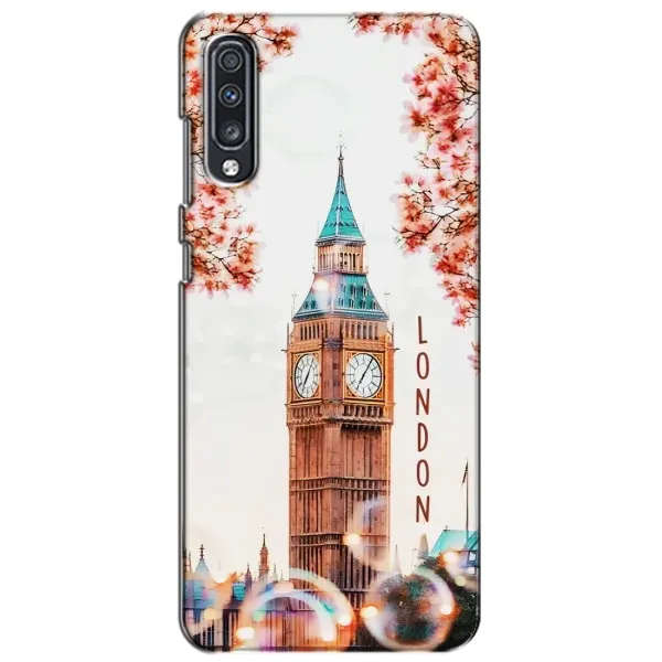 Чехол с рисунком «Часы Лондон» для Samsung Galaxy A70 2019 (A705F) Чехол с рисунком «Часы Лондон» для Samsung Galaxy A70 2019 (A705F)