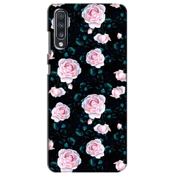 Чехол с рисунком «Чайные розы» для Samsung Galaxy A70 2019 (A705F) Чехол с рисунком «Чайные розы» для Samsung Galaxy A70 2019 (A705F)