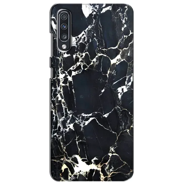 Чехол с рисунком «Чёрный мрамор» для Samsung Galaxy A70 2019 (A705F) Чехол с рисунком «Чёрный мрамор» для Samsung Galaxy A70 2019 (A705F)