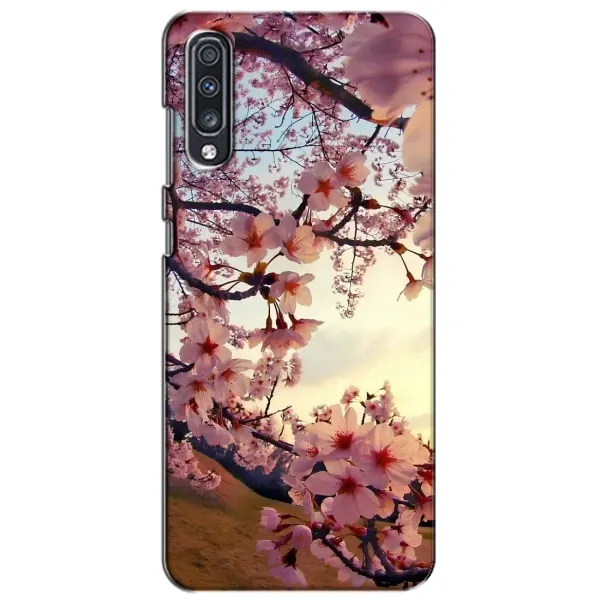 Чехол с рисунком «Цветущая сакура» для Samsung Galaxy A70 2019 (A705F)