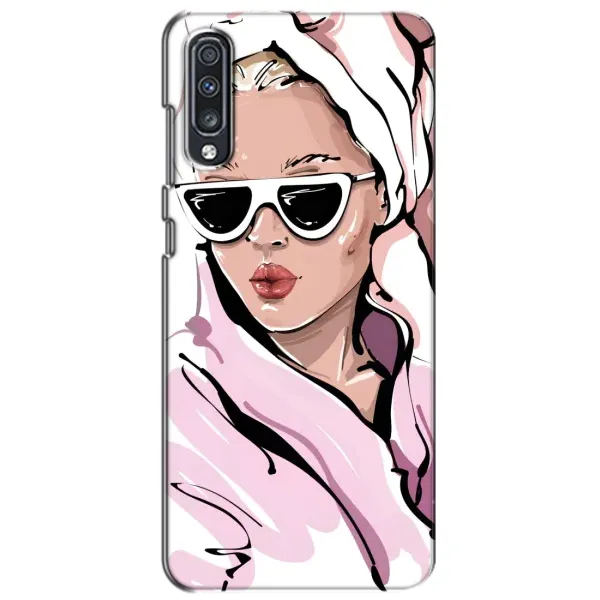 Чехол с рисунком «Девушка в халате» для Samsung Galaxy A70 2019 (A705F) Чехол с рисунком «Девушка в халате» для Samsung Galaxy A70 2019 (A705F)