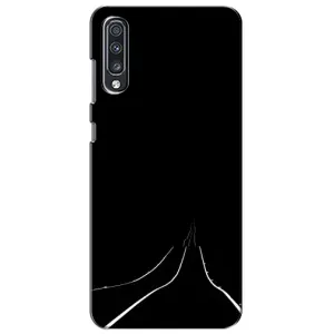 Чохол з картинками на чорному фоні для Samsung Galaxy A70 2019 (A705F) (Дорога)
