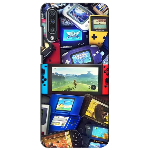 Чехол с рисунком «Джойстики» для Samsung Galaxy A70 2019 (A705F) Чехол с рисунком «Джойстики» для Samsung Galaxy A70 2019 (A705F)