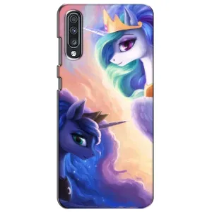 Чехол Unicorn на Samsung Galaxy A70 2019 (A705F) (Единорожки на тучках)