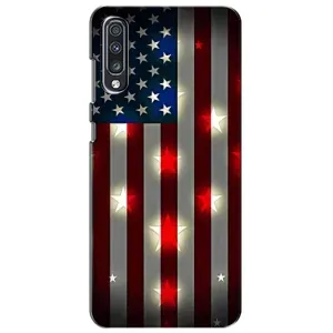 Чехол Флаг USA для Samsung Galaxy A70 2019 (A705F) (Флаг США 2)