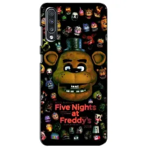 Чехлы Пять ночей с Фредди для Самсунг А70 (2019) (Freddy)