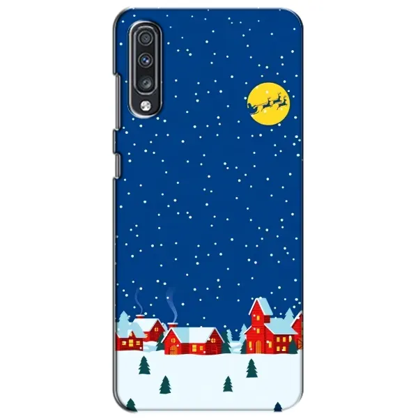 Чехол с рисунком «Город в снегу» для Samsung Galaxy A70 2019 (A705F) Чехол с рисунком «Город в снегу» для Samsung Galaxy A70 2019 (A705F)