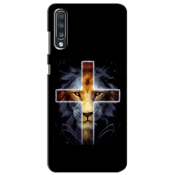 Чехол с рисунком «Иисус Лев» для Samsung Galaxy A70 2019 (A705F)