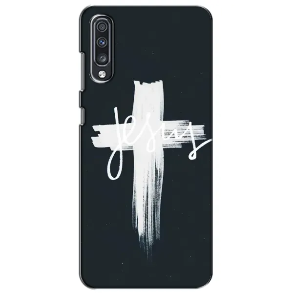 Чехол с рисунком «Jesus» для Samsung Galaxy A70 2019 (A705F)