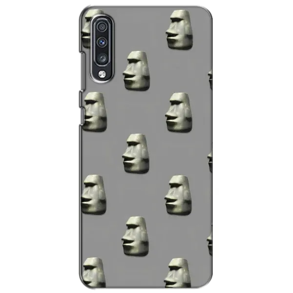 Чехол с рисунком «Каменное лицо» для Samsung Galaxy A70 2019 (A705F) Чехол с рисунком «Каменное лицо» для Samsung Galaxy A70 2019 (A705F)
