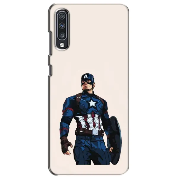 Чехол с рисунком «Капитан Америка» для Samsung Galaxy A70 2019 (A705F)