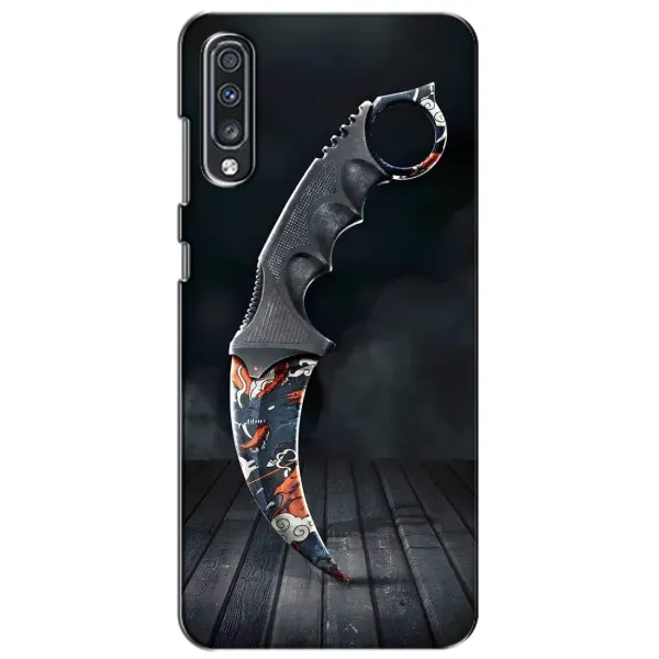 Чехол с рисунком «Кинжал КС ГО» для Samsung Galaxy A70 2019 (A705F) Чехол с рисунком «Кинжал КС ГО» для Samsung Galaxy A70 2019 (A705F)