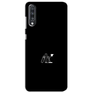 Чохол з картинками на чорному фоні для Samsung Galaxy A70 2019 (A705F) (Книжки)