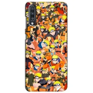 Чехлы с принтом Наруто на Samsung Galaxy A70 2019 (A705F) (Коллаж Наруто)