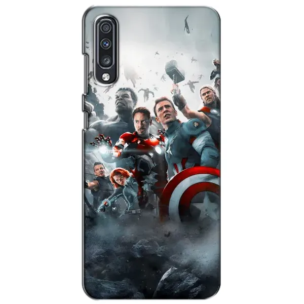 Чехол с рисунком «Команда марвел» для Samsung Galaxy A70 2019 (A705F)