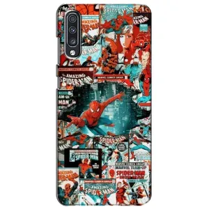 Чохол Супергерой Людина Павук на Samsung Galaxy A70 2019 (A705F) (Комікси Людина Павук)