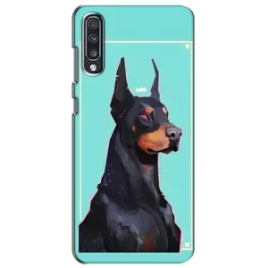 Чохол ДОБЕРМАН  для Samsung Galaxy A70 2019 (A705F) (Король доберман)