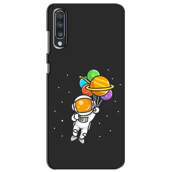 Чехол с рисунком «Космонавт с шариками» для Samsung Galaxy A70 2019 (A705F) Чехол с рисунком «Космонавт с шариками» для Samsung Galaxy A70 2019 (A705F)