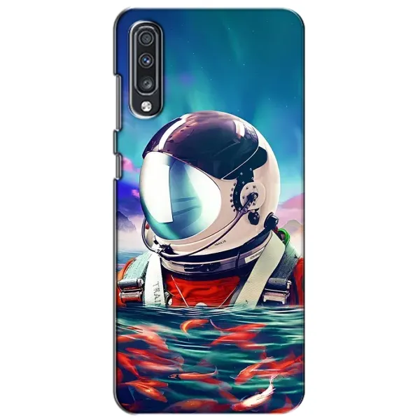 Чехол с рисунком «Космонавт в воде» для Samsung Galaxy A70 2019 (A705F) Чехол с рисунком «Космонавт в воде» для Samsung Galaxy A70 2019 (A705F)