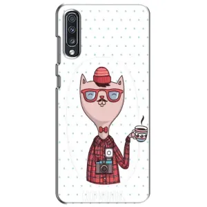 Чехол на тематику: Коты для Samsung Galaxy A70 2019 (A705F) (Кот аристократ)