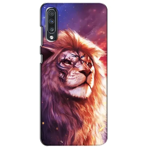 Чехол с рисунком «Красочный ЛЕВ» для Samsung Galaxy A70 2019 (A705F)