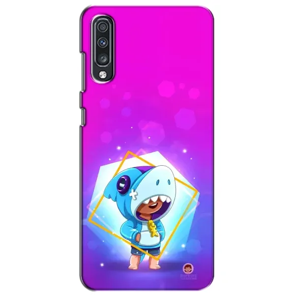 Чехол с рисунком «Леон в костюме Акулы» для Samsung Galaxy A70 2019 (A705F)