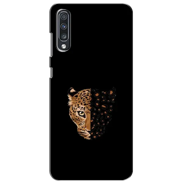 Чехол с рисунком «Леопард на черном» для Samsung Galaxy A70 2019 (A705F) Чехол с рисунком «Леопард на черном» для Samsung Galaxy A70 2019 (A705F)